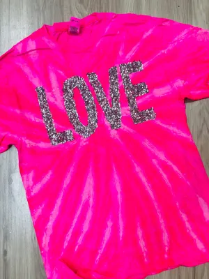 Tie Dye LOVE shirt