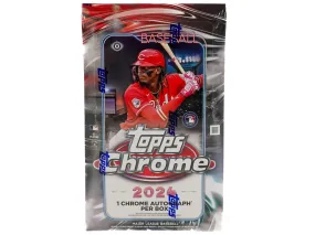 2024 Topps Chrome Baseball Hobby Box