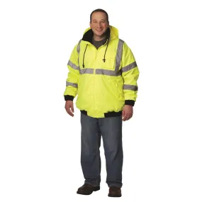 333-1762-LY-3XL PIP - Value 2-In-1 Bomber Jacket,Yellow,Size 3X-Large