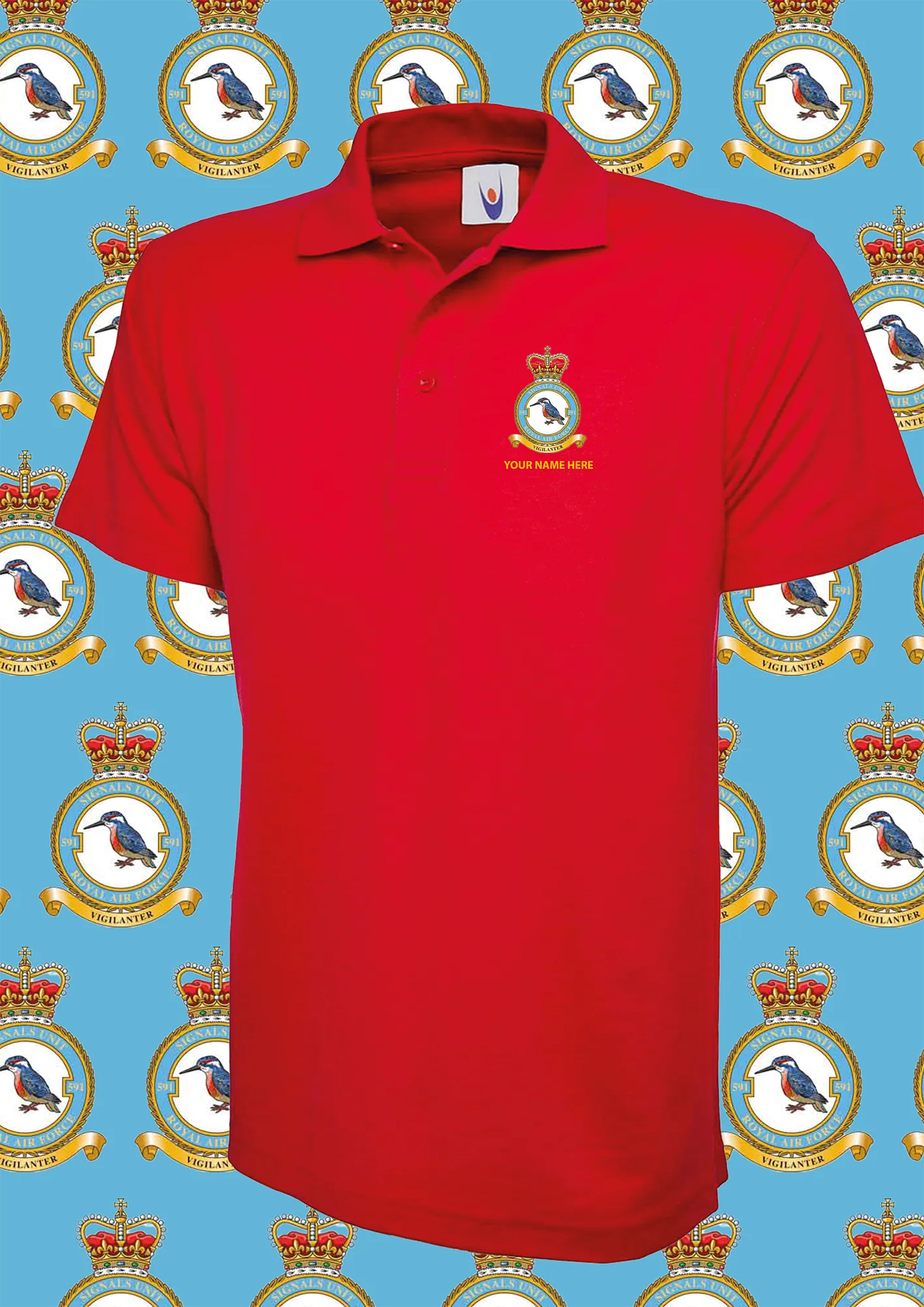 591SU EMBROIDERED POLO SHIRT