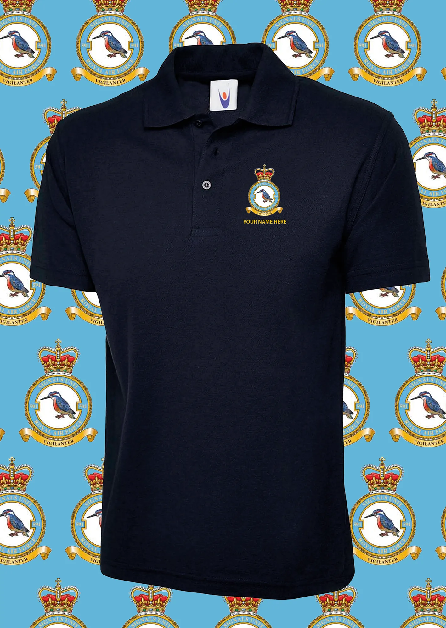 591SU EMBROIDERED POLO SHIRT