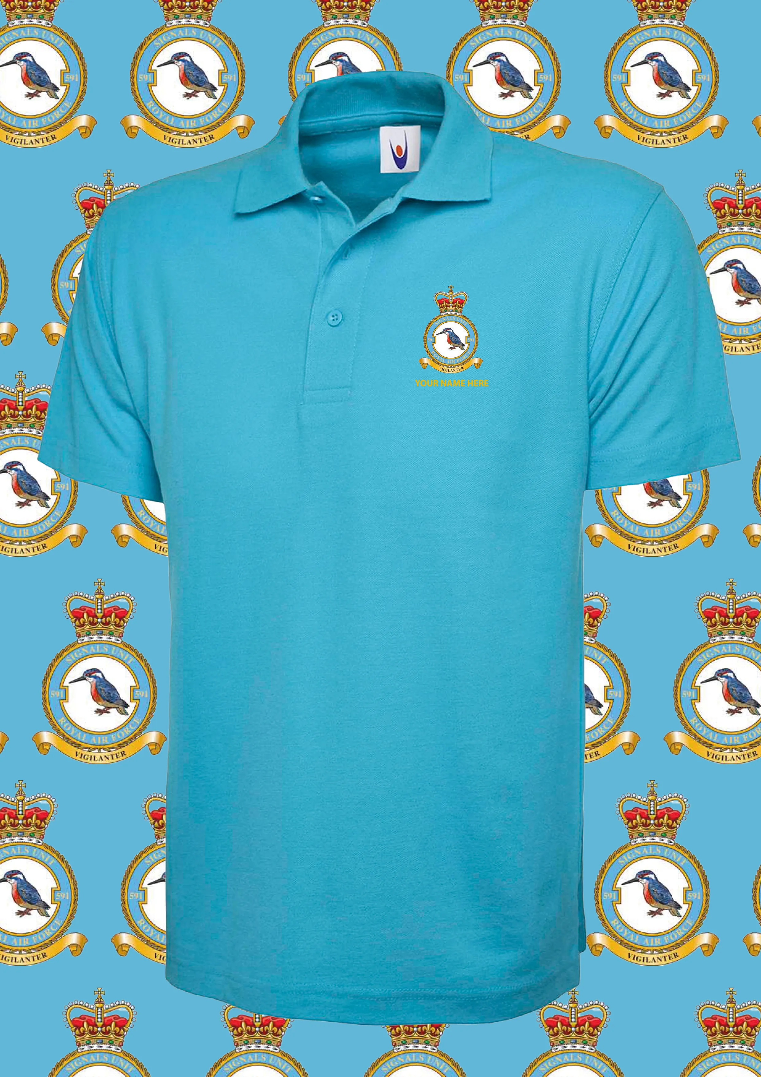 591SU EMBROIDERED POLO SHIRT