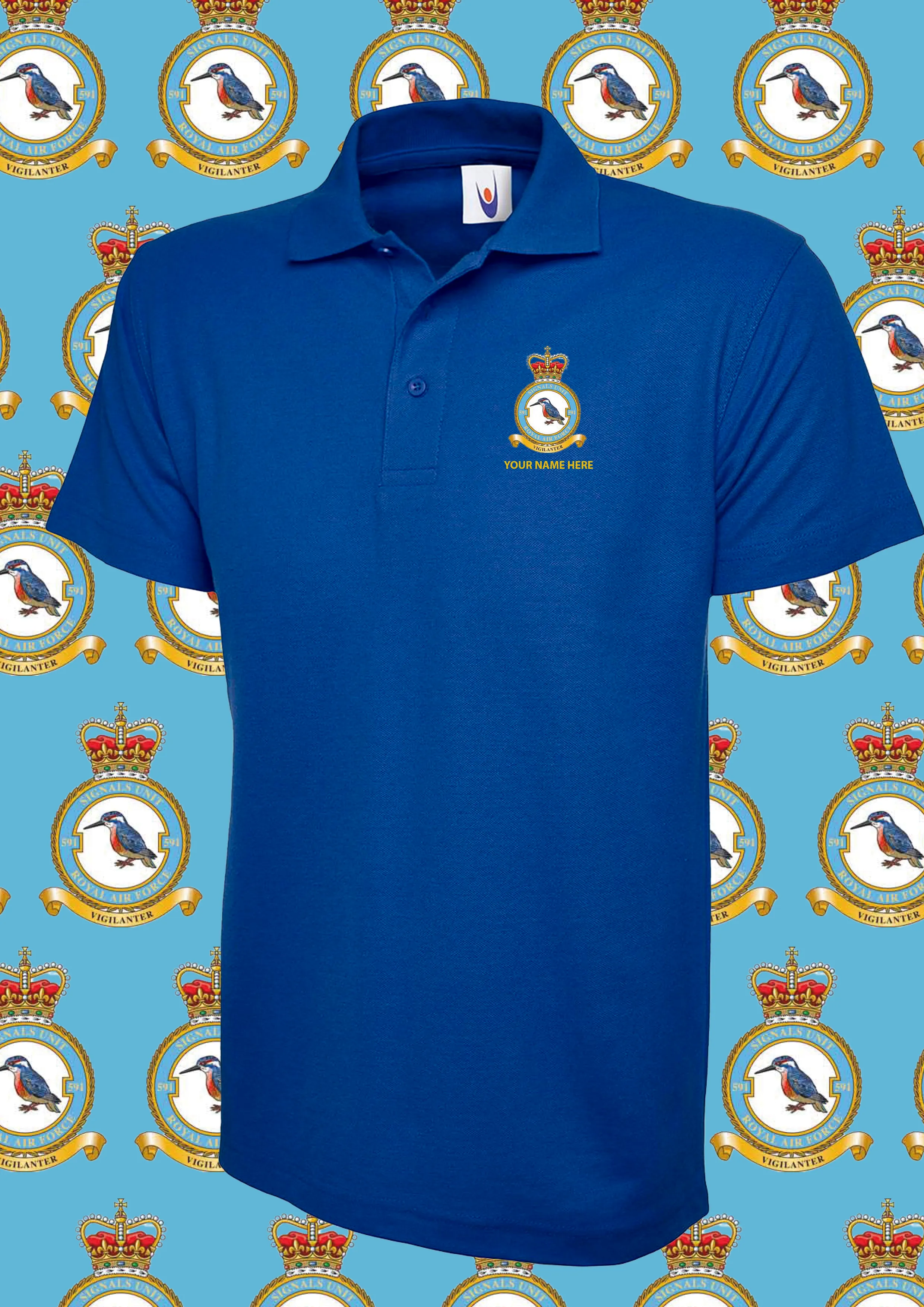 591SU EMBROIDERED POLO SHIRT