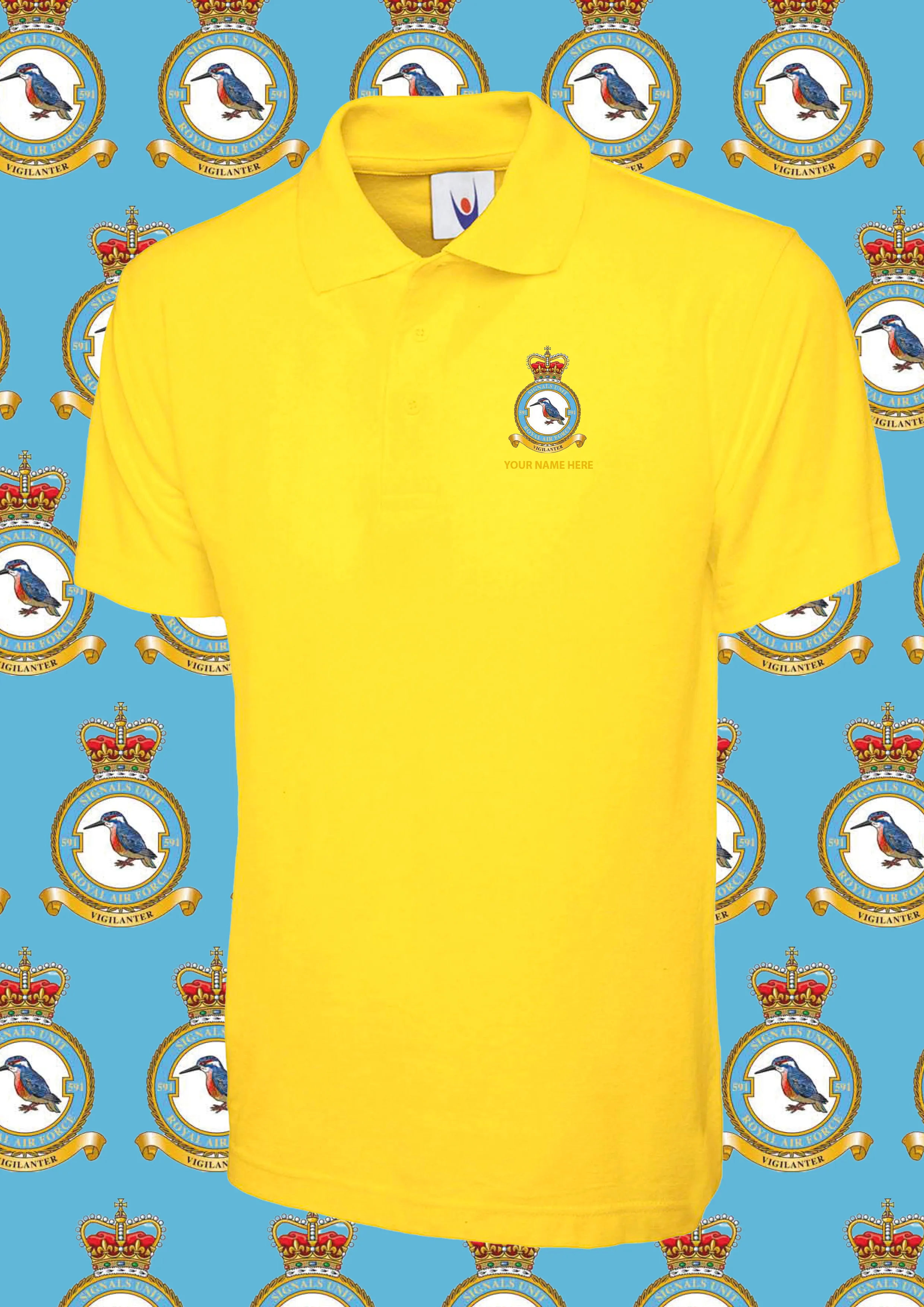 591SU EMBROIDERED POLO SHIRT