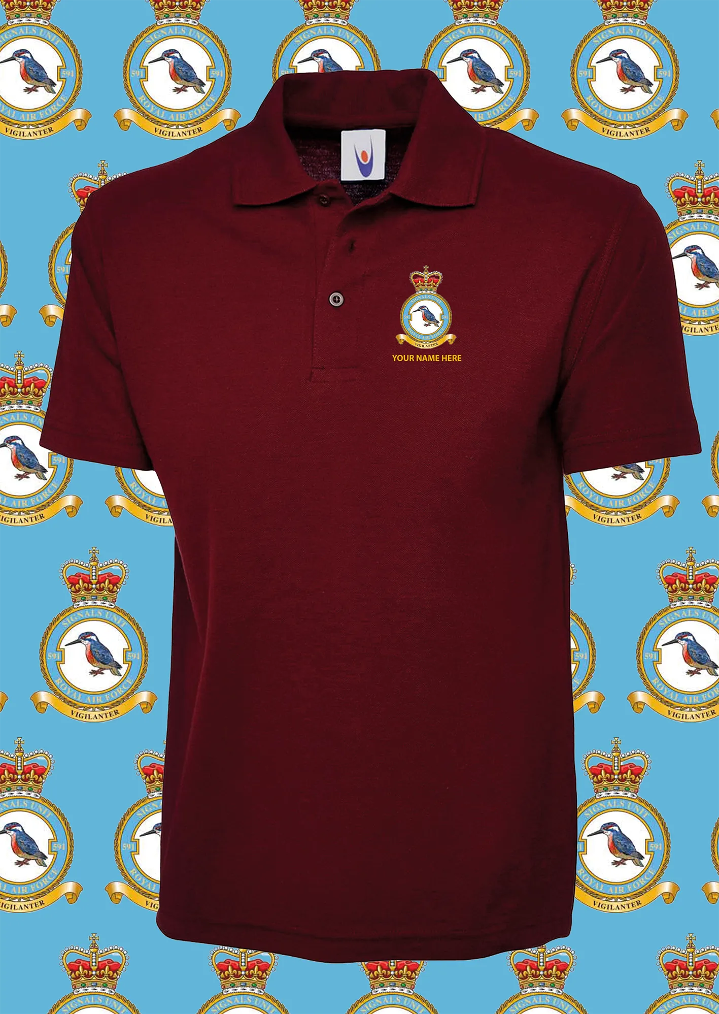 591SU EMBROIDERED POLO SHIRT