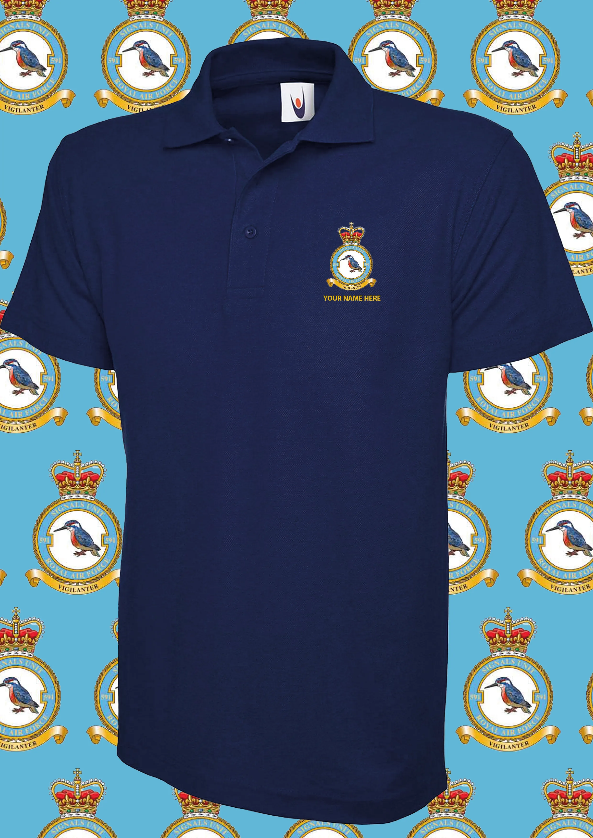 591SU EMBROIDERED POLO SHIRT