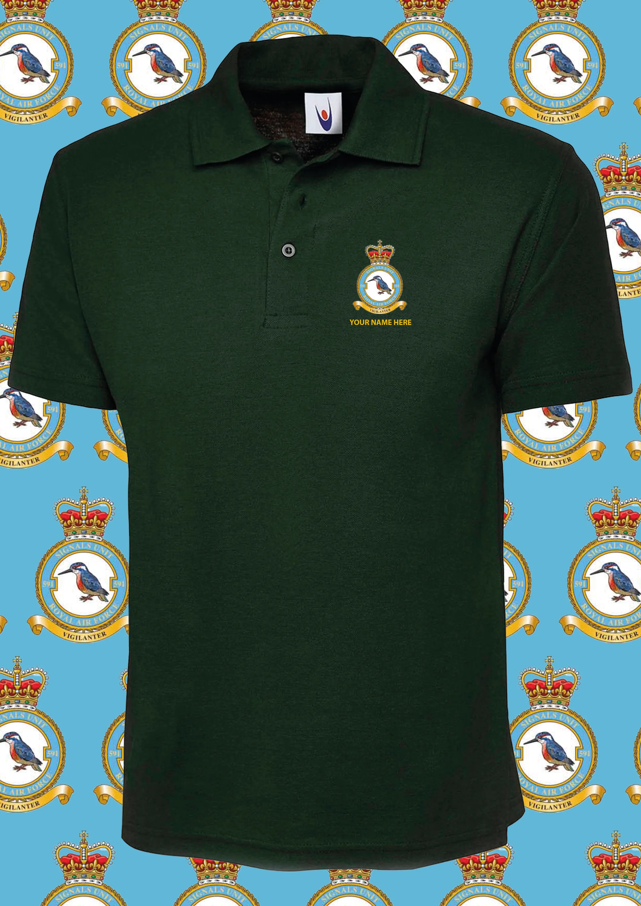 591SU EMBROIDERED POLO SHIRT