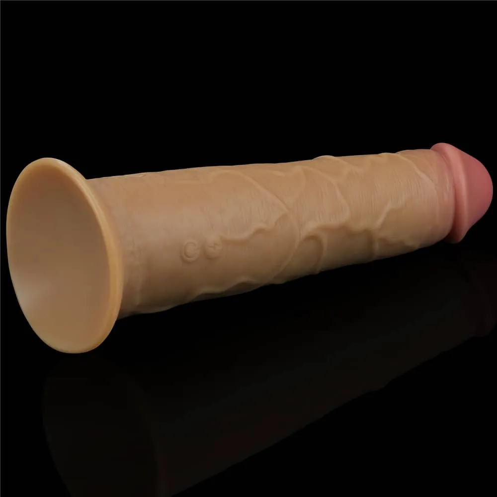 8.0'' Dual Density Platinum Silicone Dildo