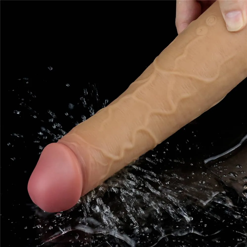 8.0'' Dual Density Platinum Silicone Dildo