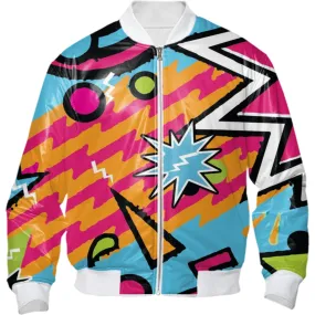 90s Party Bomber Jacket