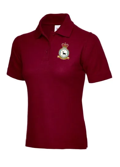 90SU CREST Embroidered Polo Shirt (ladies fit)