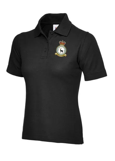 90SU CREST Embroidered Polo Shirt (ladies fit)