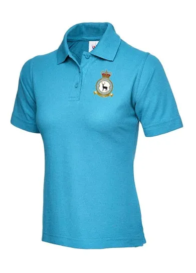 90SU CREST Embroidered Polo Shirt (ladies fit)