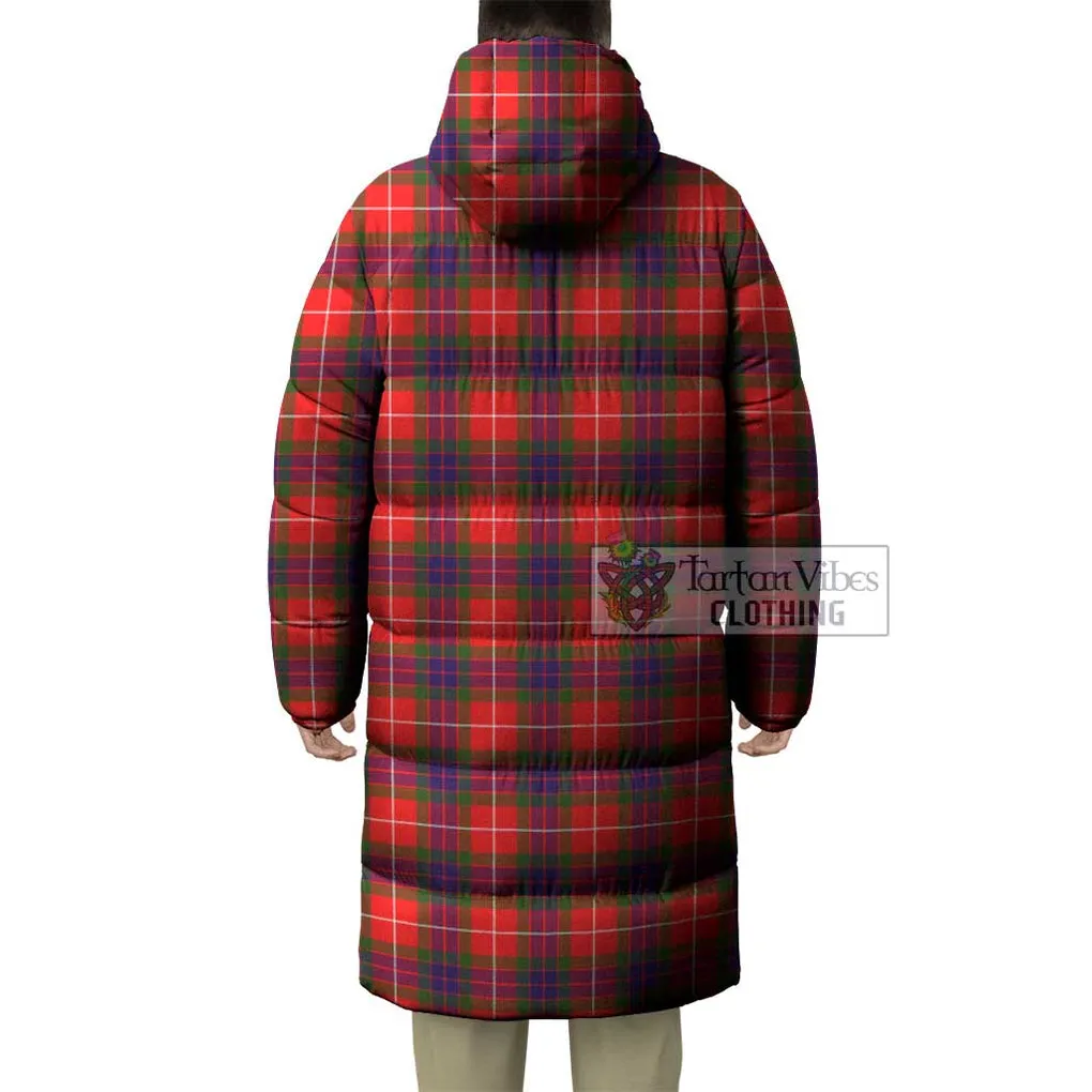 Abernethy Tartan Long Down Jacket