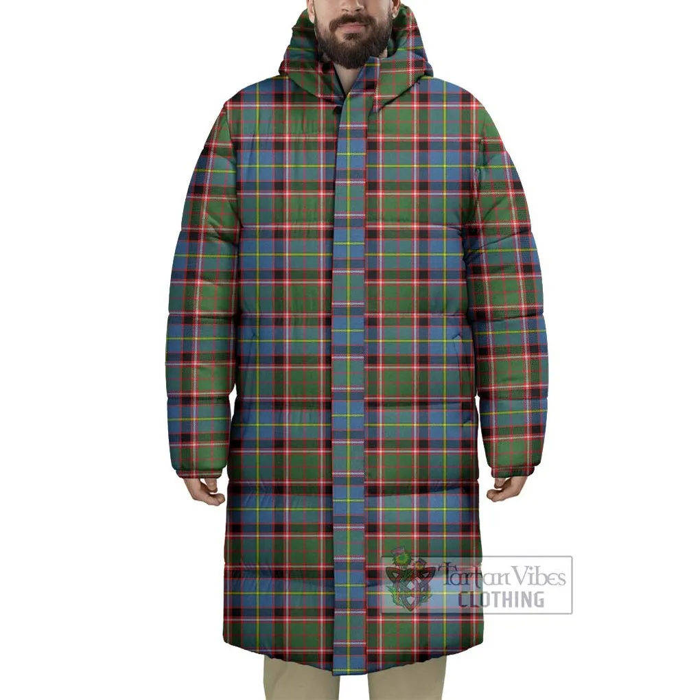 Aikenhead Tartan Long Down Jacket