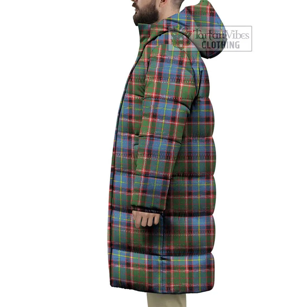 Aikenhead Tartan Long Down Jacket