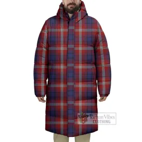 Ainslie Tartan Long Down Jacket