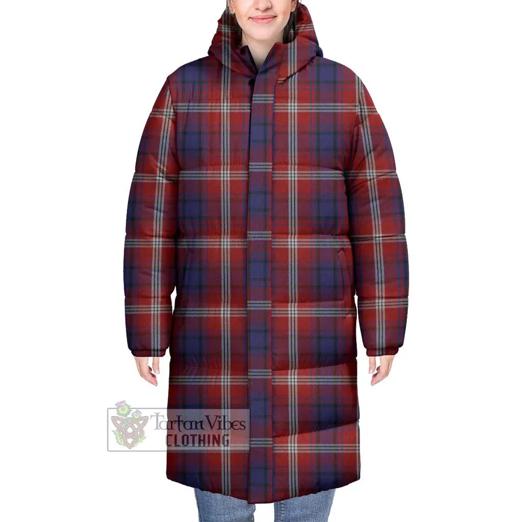 Ainslie Tartan Long Down Jacket