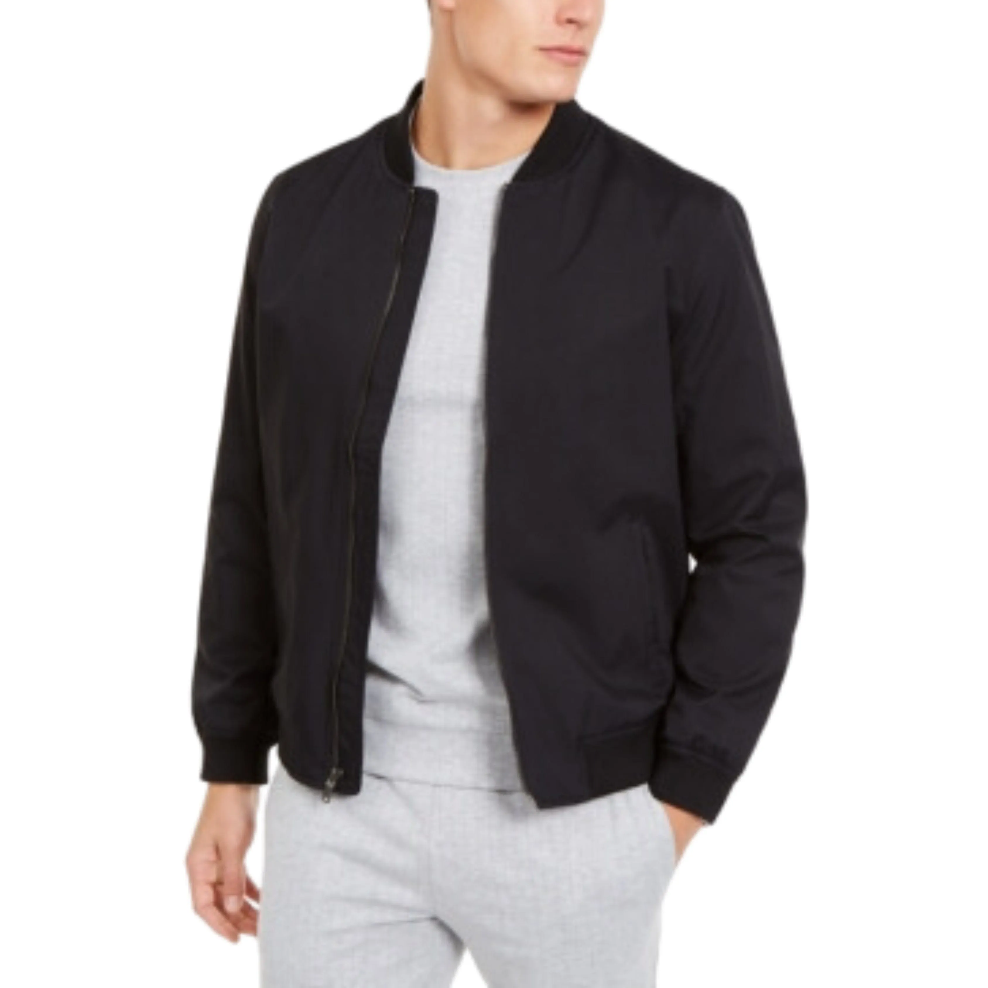 ALFANI - Full-Zip Bomber Jacket