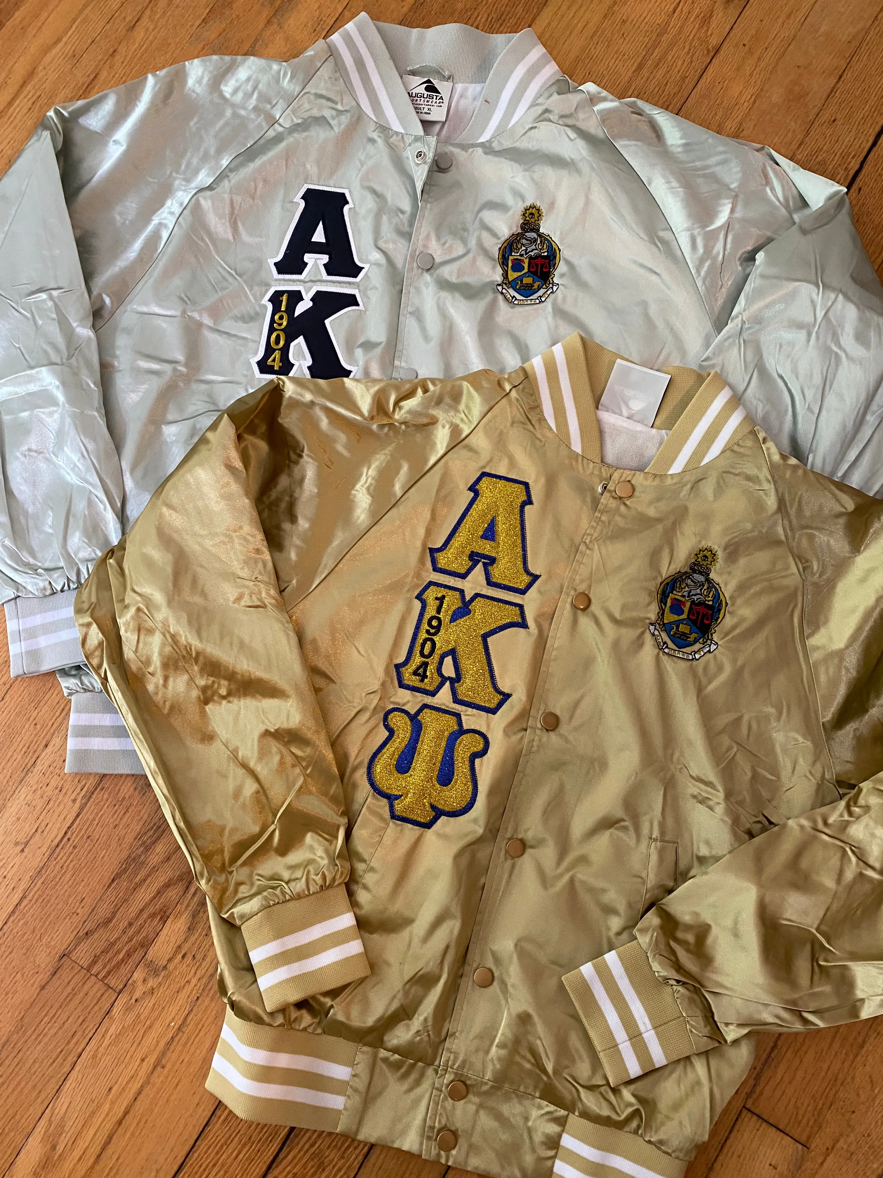 Alpha Kappa Psi - Satin Bomber Jacket