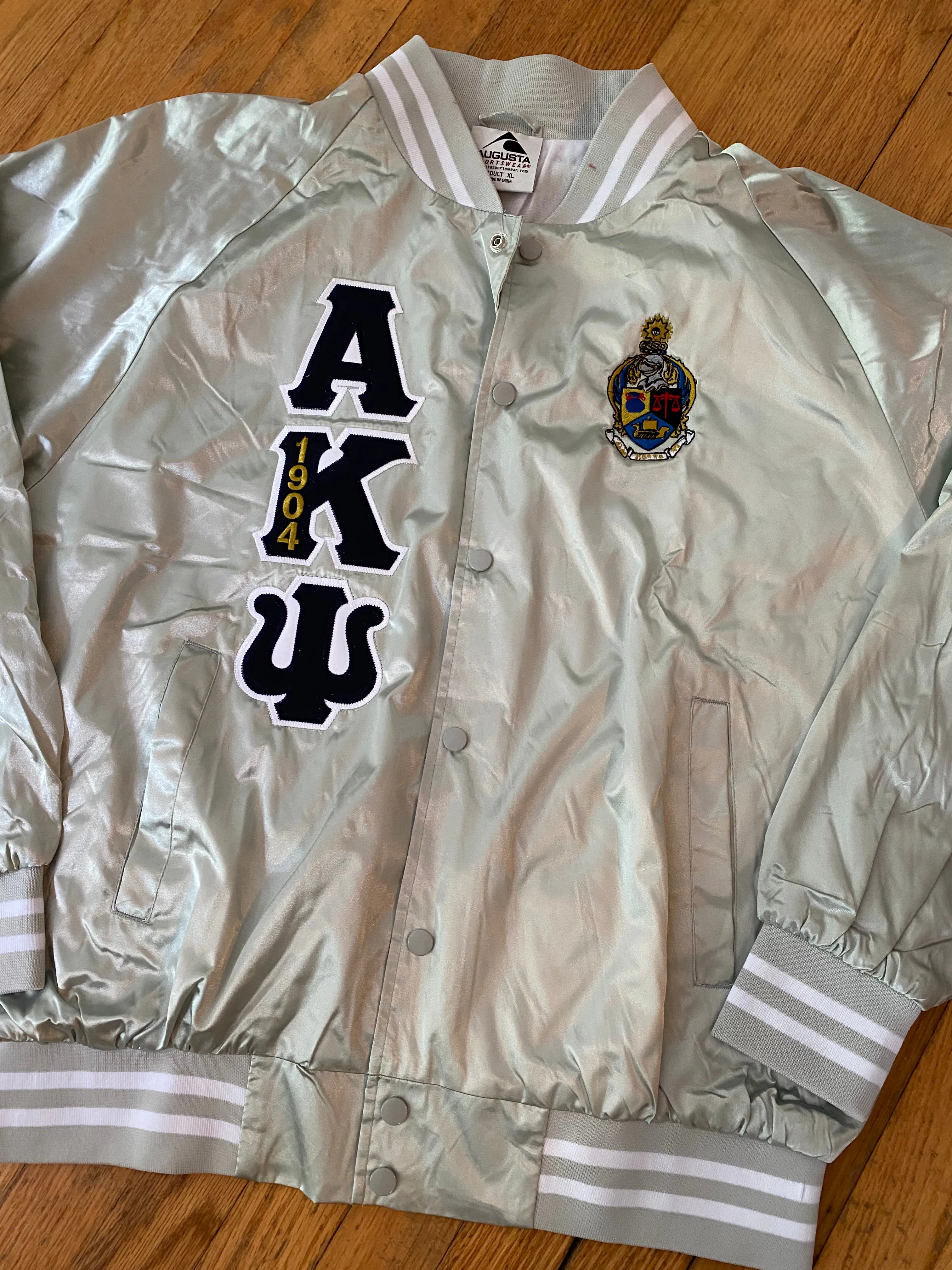 Alpha Kappa Psi - Satin Bomber Jacket