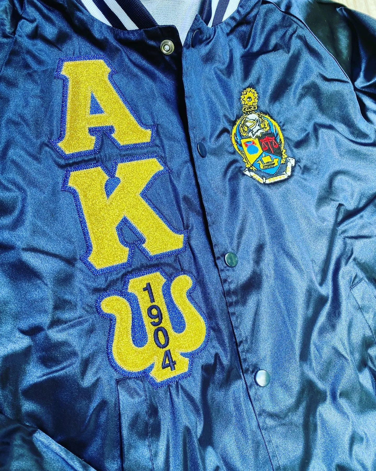 Alpha Kappa Psi - Satin Bomber Jacket