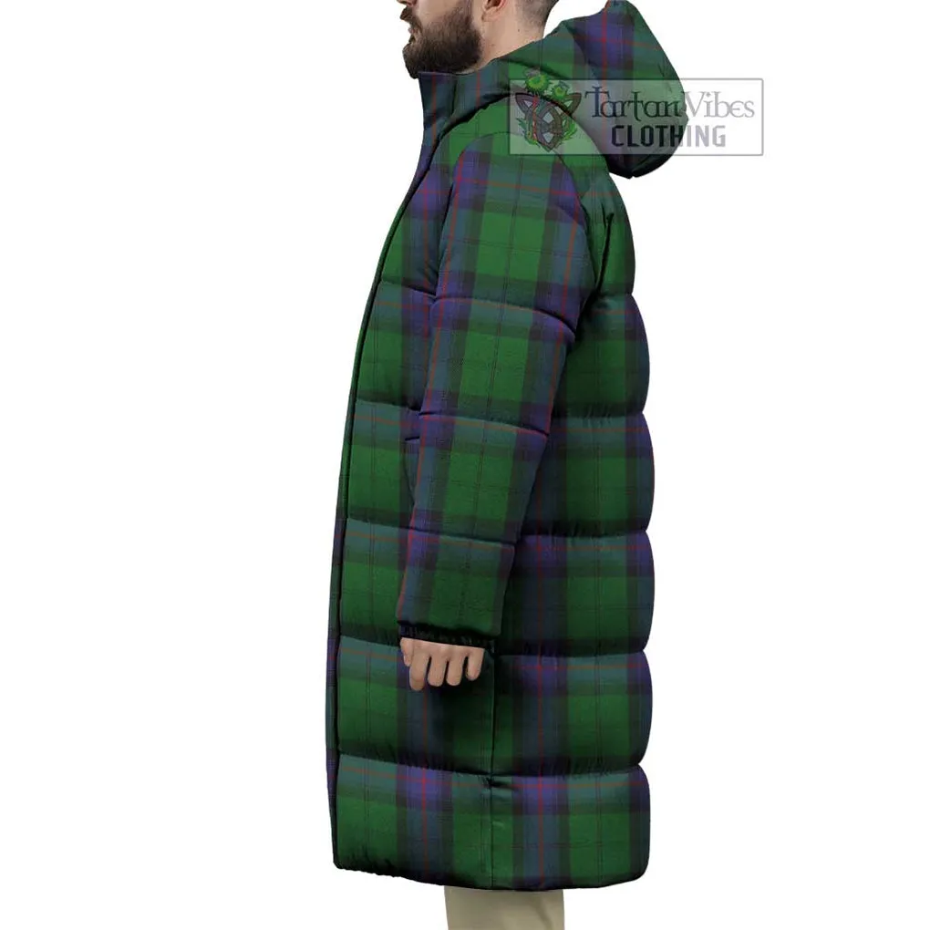 Armstrong Tartan Long Down Jacket