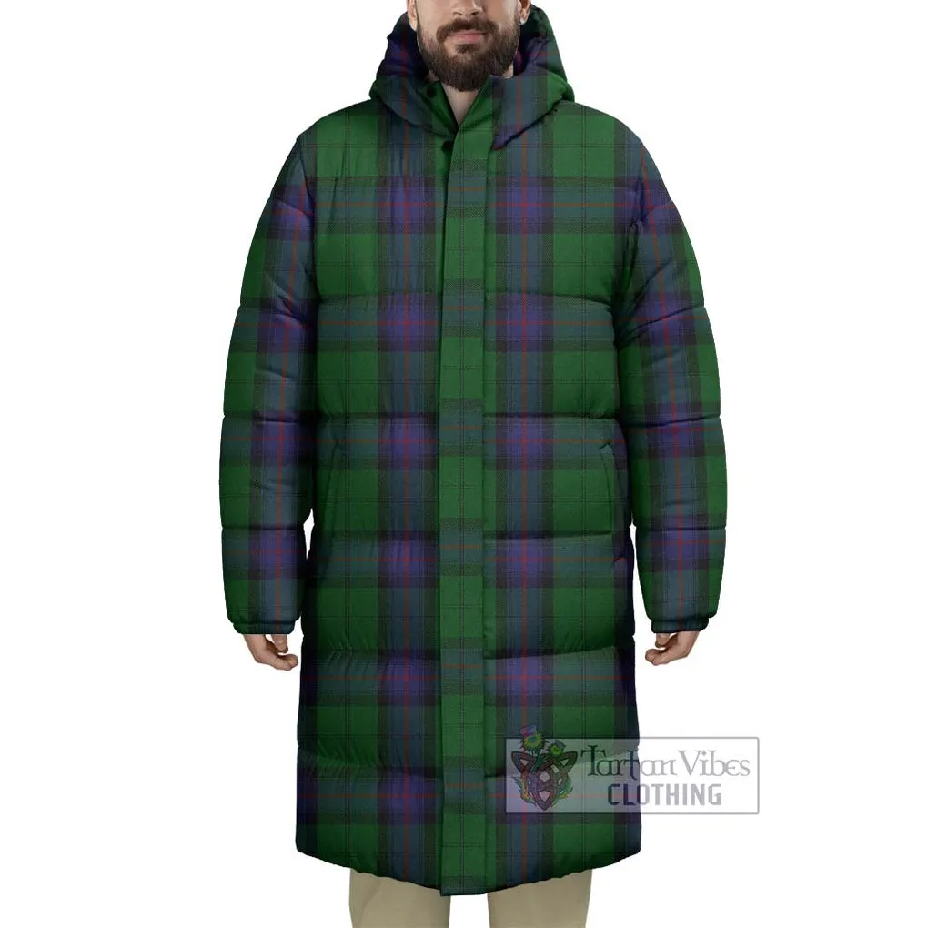 Armstrong Tartan Long Down Jacket