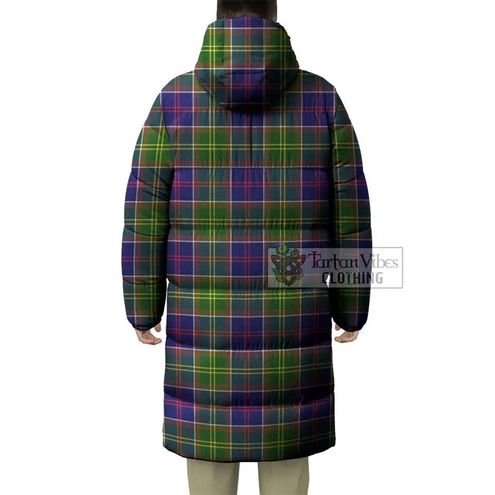 Arnott Tartan Long Down Jacket