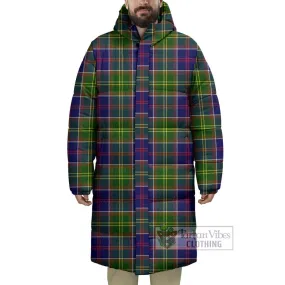 Arnott Tartan Long Down Jacket