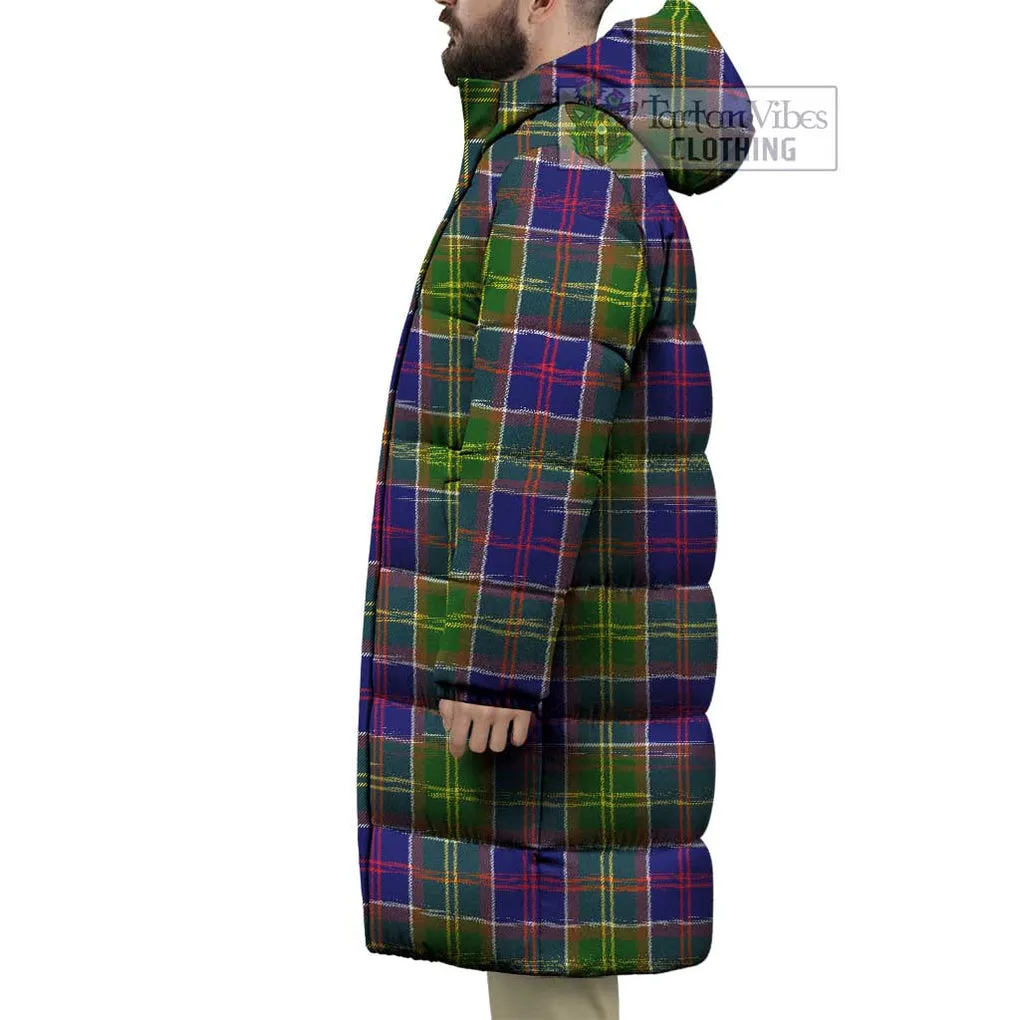 Arnott Tartan Long Down Jacket