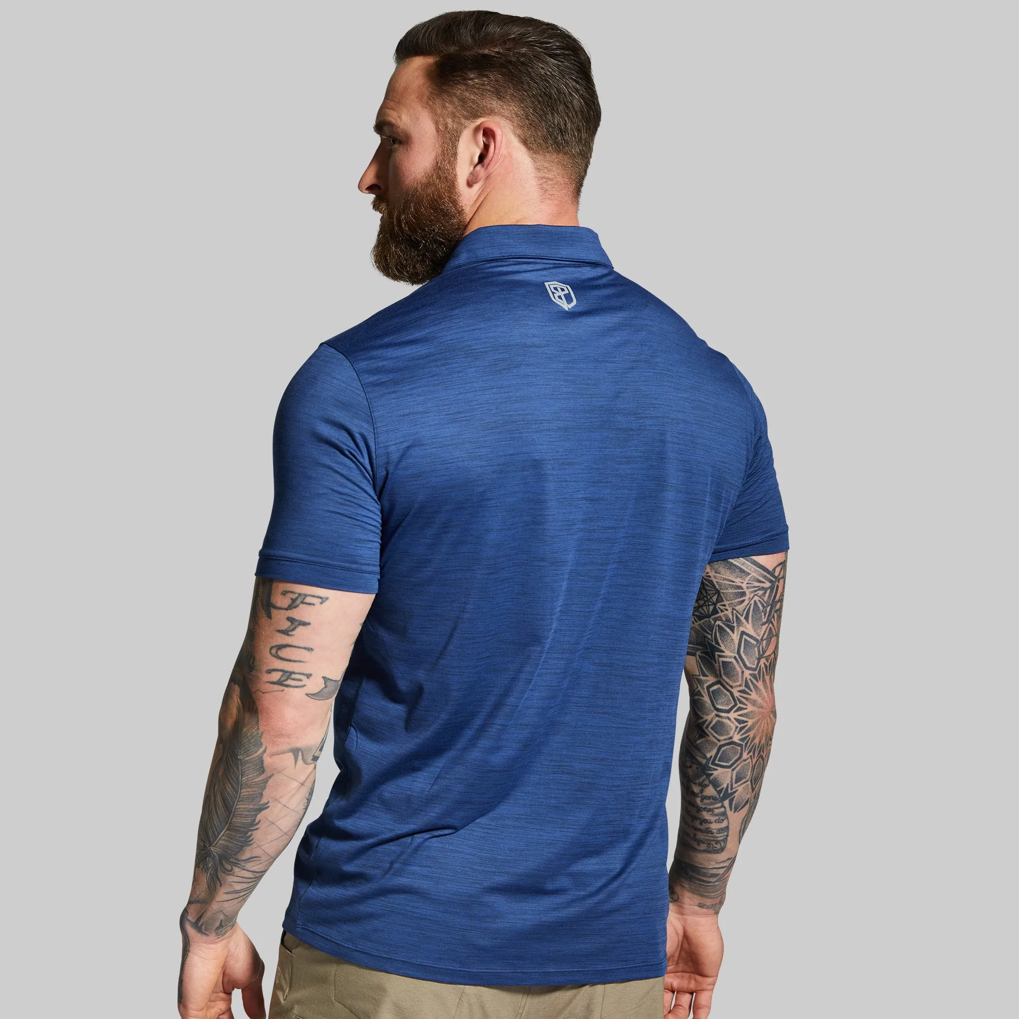 Athleisure Polo (Navy)