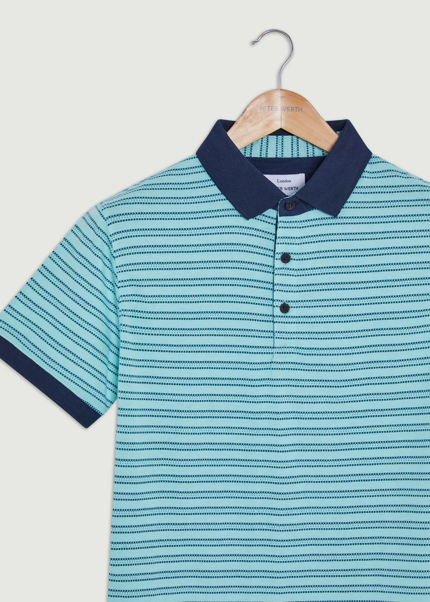 Audley Polo Shirt - Aqua