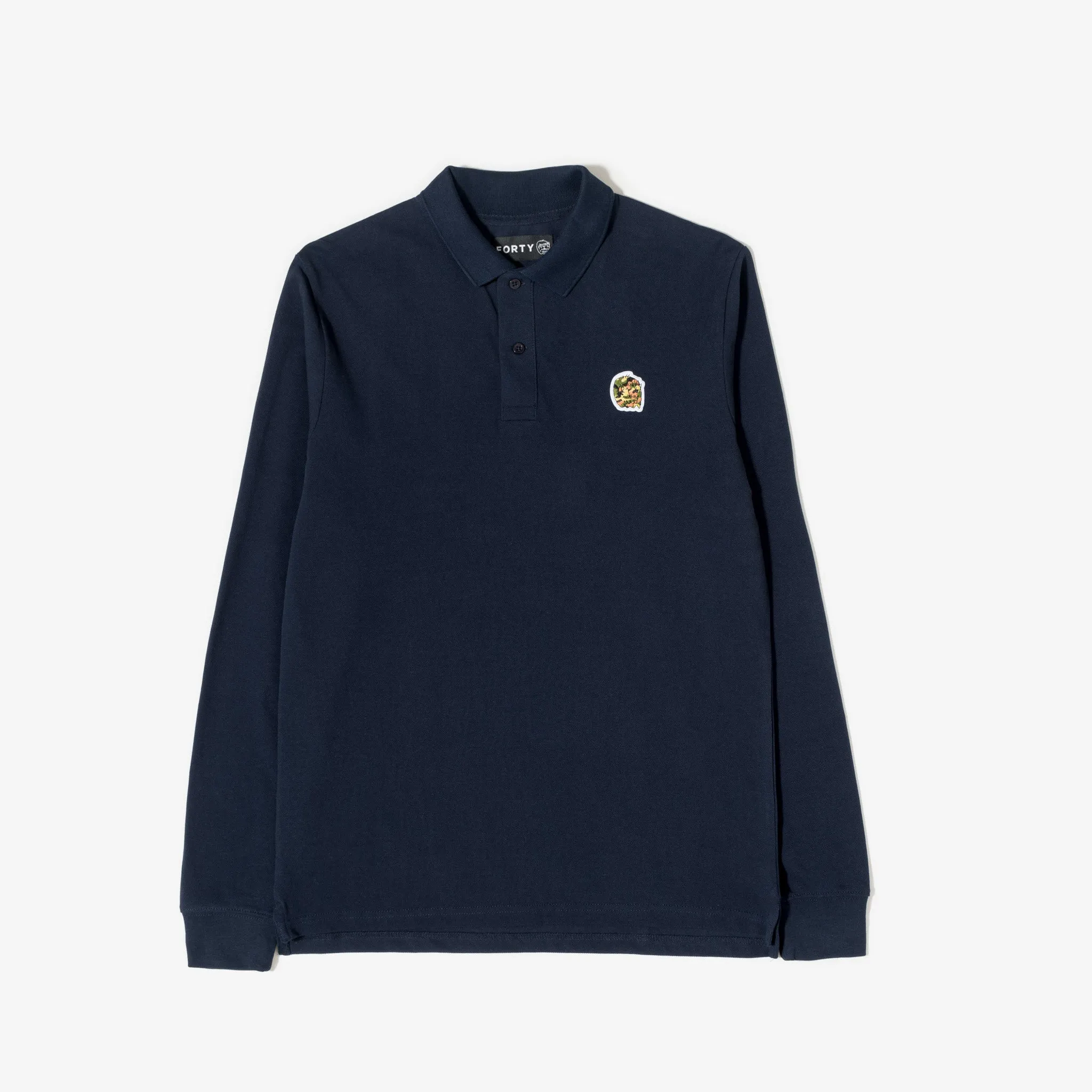 Austin L/S Polo (Navy)