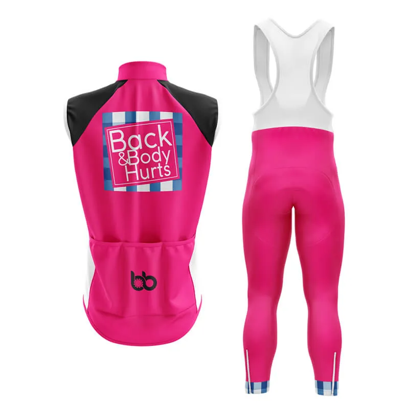 Back & Body Hurts (V2-Pink) Club Cycling Kit