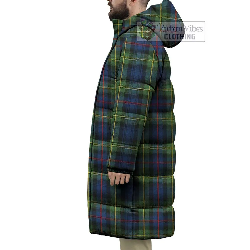 Baillie (Bailey) Tartan Long Down Jacket