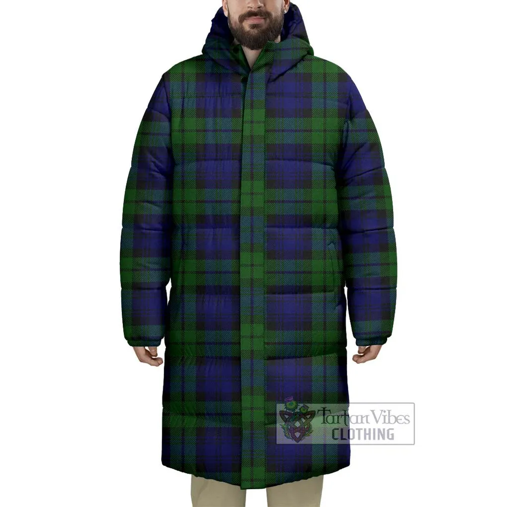 Bannatyne Tartan Long Down Jacket