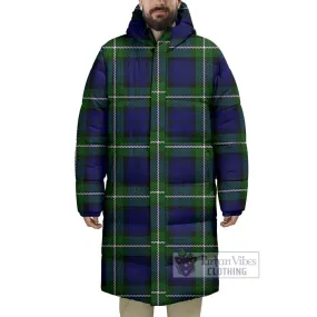 Bannerman Tartan Long Down Jacket