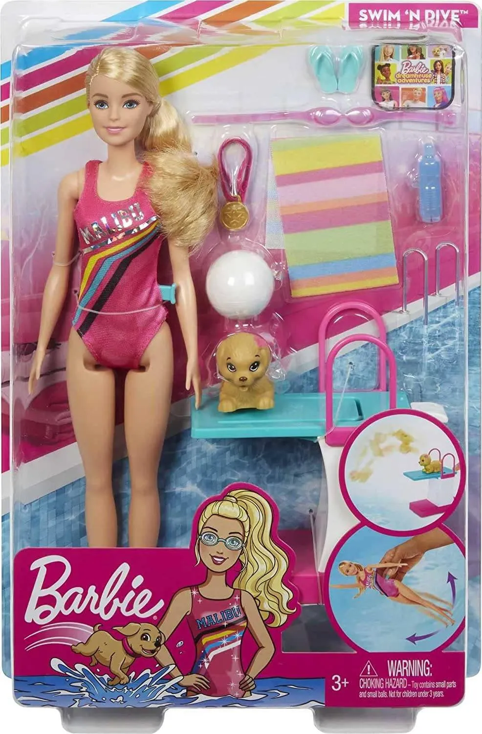 Barbie Swimmer GHK23