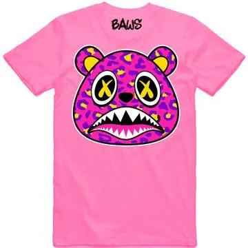 Baws Neon Camouflage Pink T-Shirt