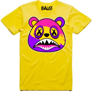 Baws Neon Splash Yellow T-Shirt