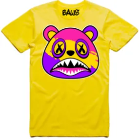 Baws Neon Splash Yellow T-Shirt