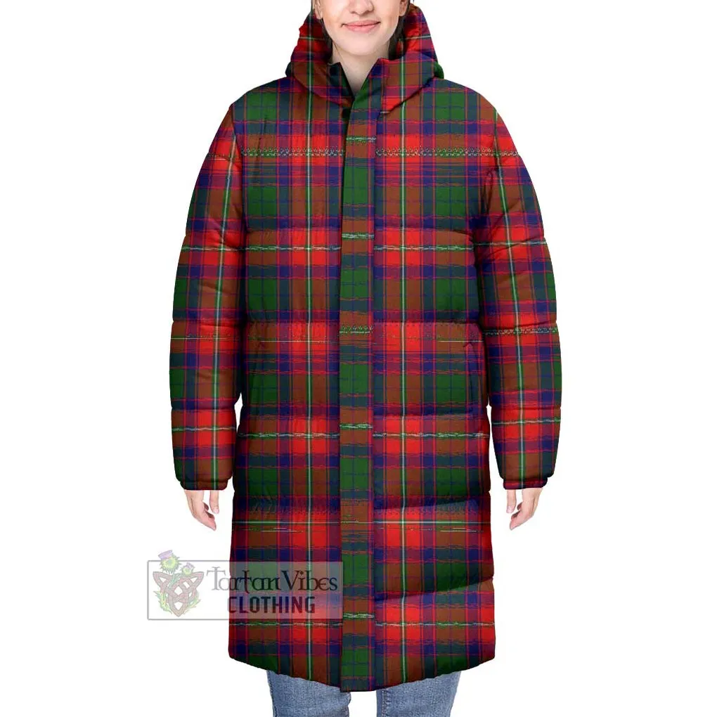 Belshes (Belsches) Tartan Long Down Jacket