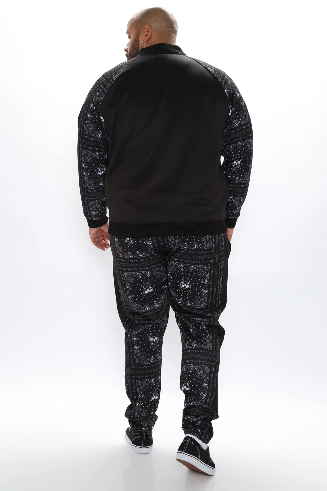 Benicio Track Pant - Black/White