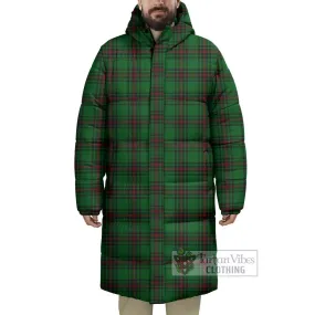 Beveridge Tartan Long Down Jacket