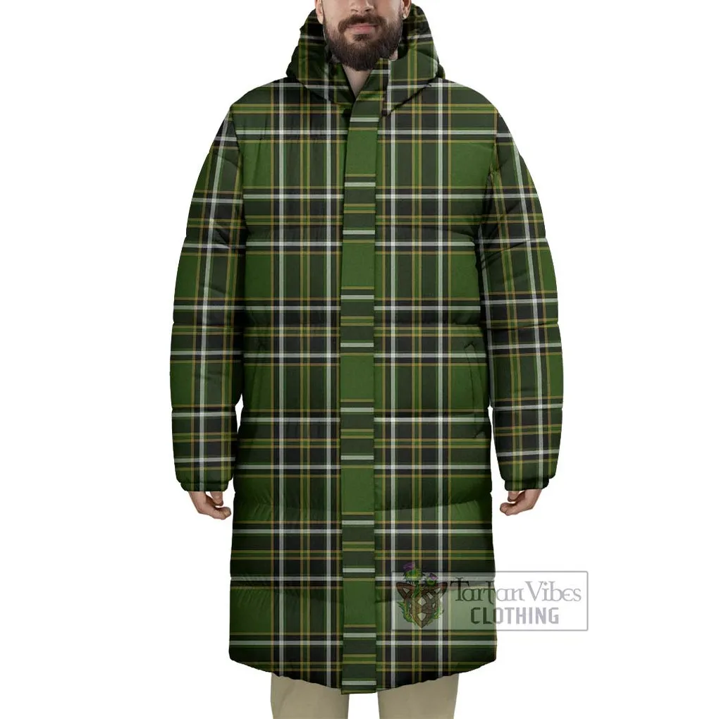 Birmingham Tartan Long Down Jacket