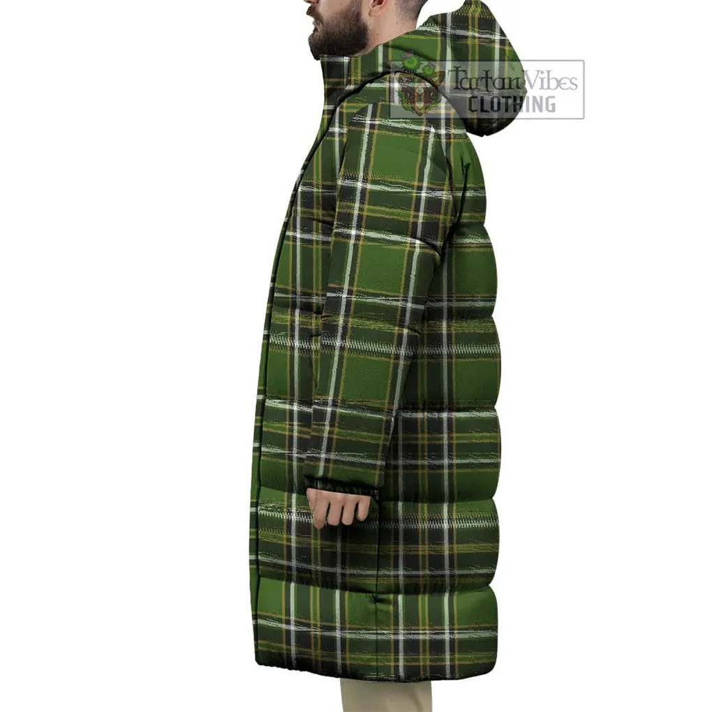 Birmingham Tartan Long Down Jacket