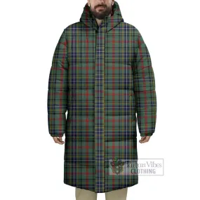 Bisset Tartan Long Down Jacket