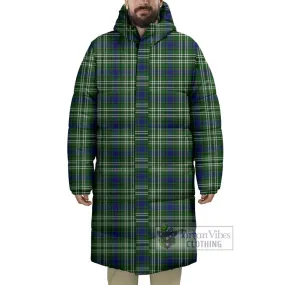 Blackadder Tartan Long Down Jacket