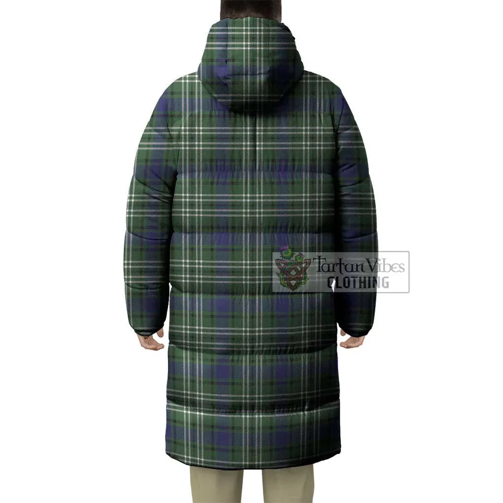 Blyth Tartan Long Down Jacket